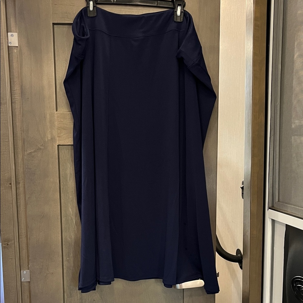 Chic Navy Maxi Skirt for Women